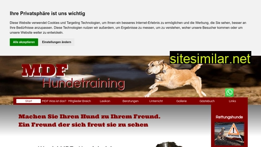 mdf-hundetraining.ch alternative sites