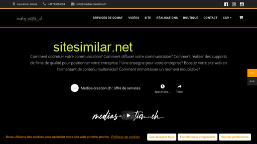 medias-creation.ch alternative sites