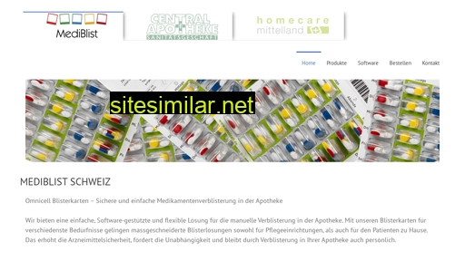 mediblist-schweiz.ch alternative sites