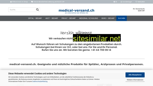 medical-versand.ch alternative sites