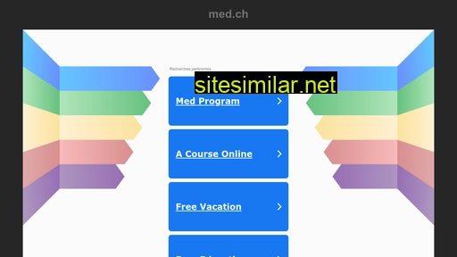 med.ch alternative sites