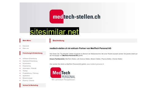 medtech-stellen.ch alternative sites