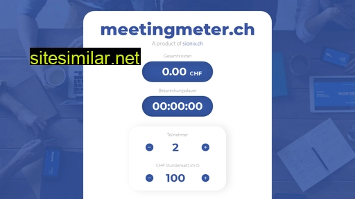 meetingmeter.ch alternative sites