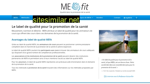 mefit.ch alternative sites