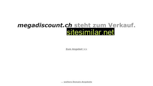 megadiscount.ch alternative sites