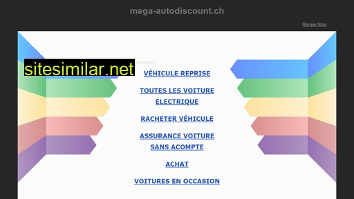 mega-autodiscount.ch alternative sites