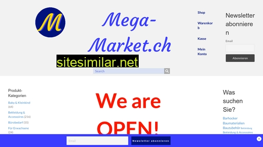 mega-market.ch alternative sites