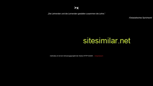 mehralsx.ch alternative sites