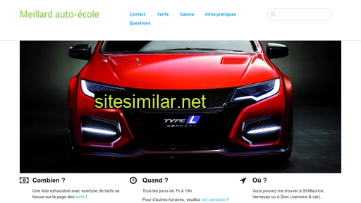 meillard-auto-ecole.ch alternative sites
