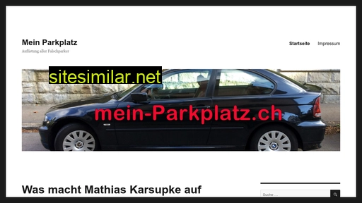 mein-parkplatz.ch alternative sites