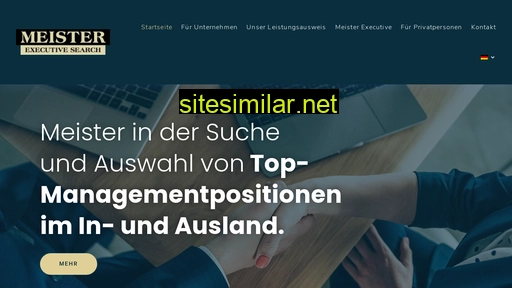 meister-executive.ch alternative sites