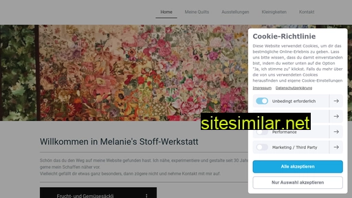 melanie-stoffwerkstatt.ch alternative sites