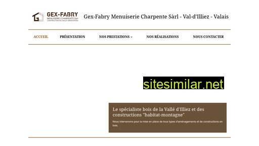 menuiserie-gex-fabry.ch alternative sites