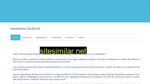 menuiserie-liechti.ch alternative sites