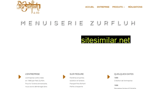 menuiseriezurfluh.ch alternative sites