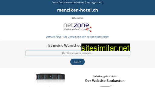 menziken-hotel.ch alternative sites