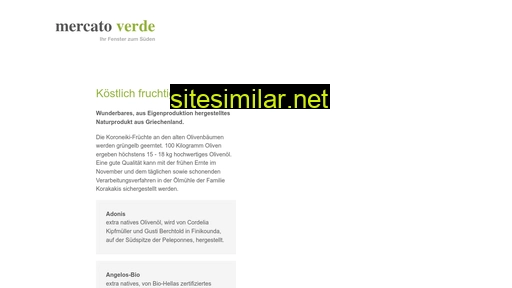mercato-verde.ch alternative sites