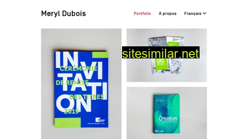 Meryldubois-portfolio similar sites