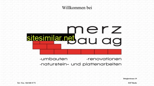 merz-bau.ch alternative sites