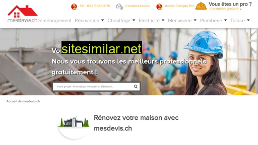 mesdevis.ch alternative sites
