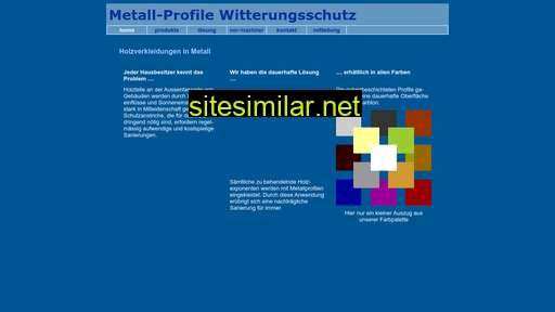 metall-profile.ch alternative sites