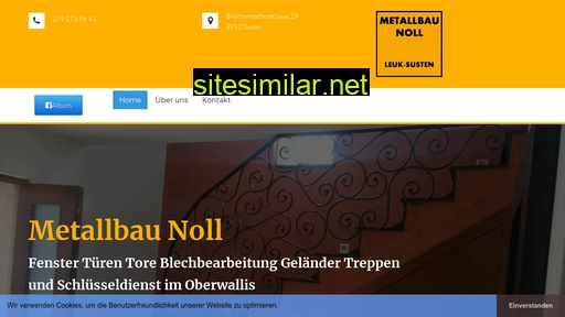 metallbau-noll.ch alternative sites