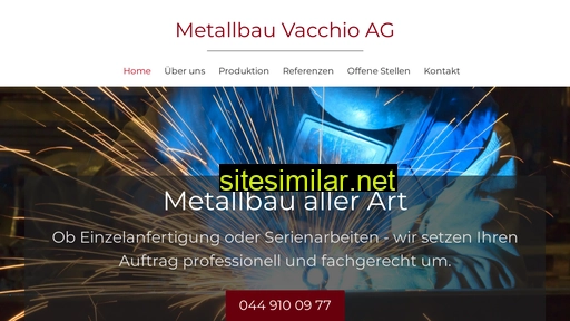 metallbau-vacchio.ch alternative sites