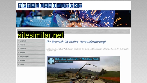 metallbau-wicki.ch alternative sites