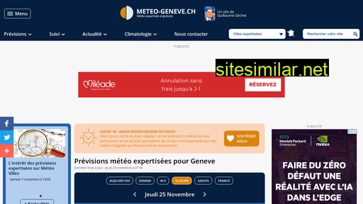 meteo-geneve.ch alternative sites