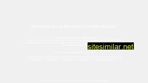 methodology.ch alternative sites