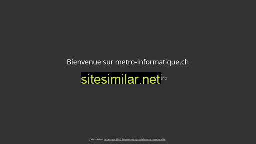 metro-informatique.ch alternative sites