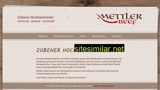 mettler-beef.ch alternative sites