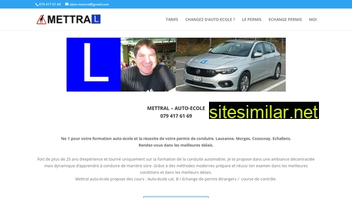 mettral-auto-ecole.ch alternative sites