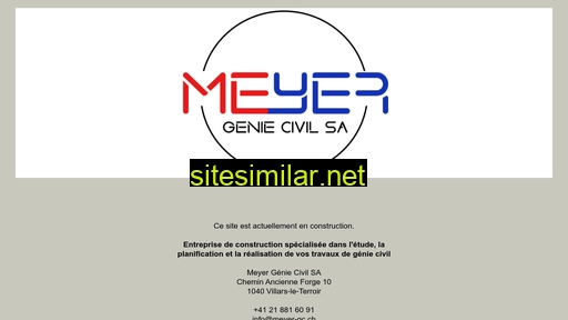 meyer-gc.ch alternative sites