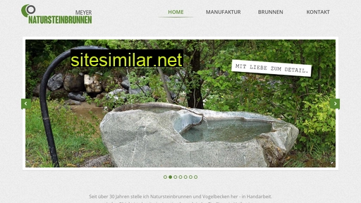 meyer-natursteinbrunnen.ch alternative sites