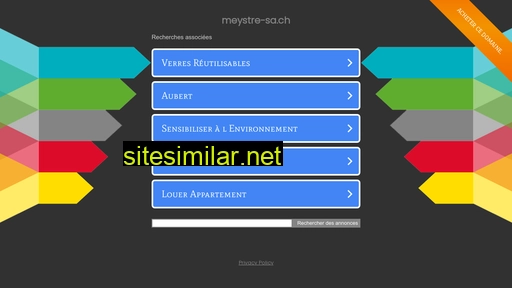 meystre-sa.ch alternative sites