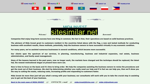 midainvest.ch alternative sites