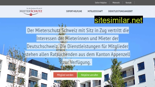 mieterschutzappenzell.ch alternative sites
