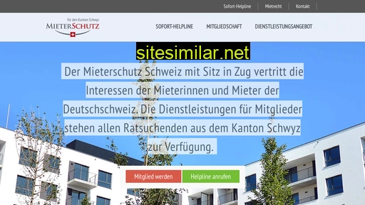 mieterschutzschwyz.ch alternative sites