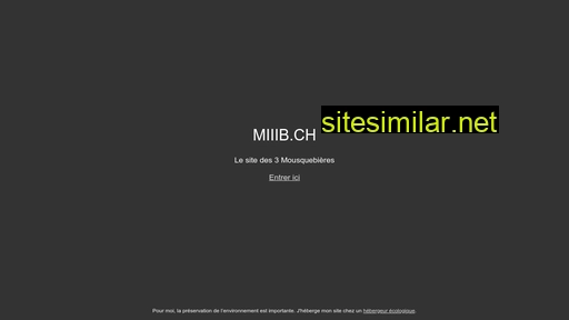 miiib.ch alternative sites