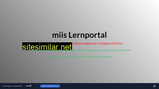miislernportal.ch alternative sites