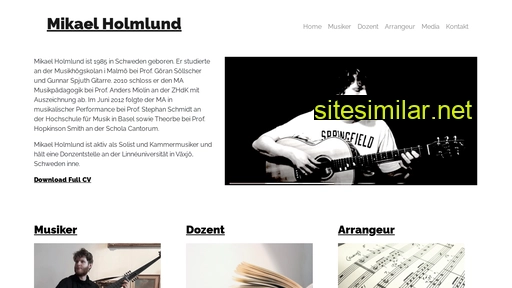 mikaelholmlund.ch alternative sites