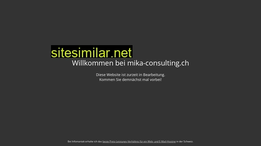 mika-consulting.ch alternative sites