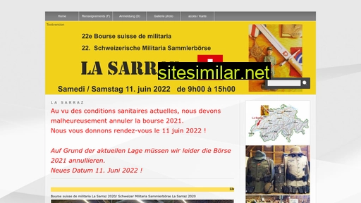 militarialasarraz.ch alternative sites