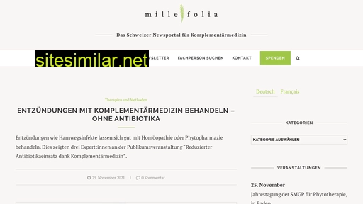 millefolia.ch alternative sites