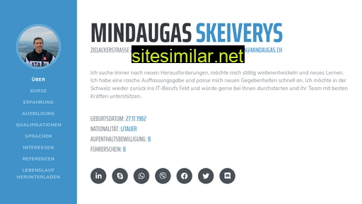 mindaugas.ch alternative sites