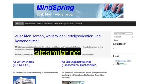 mindspring.ch alternative sites
