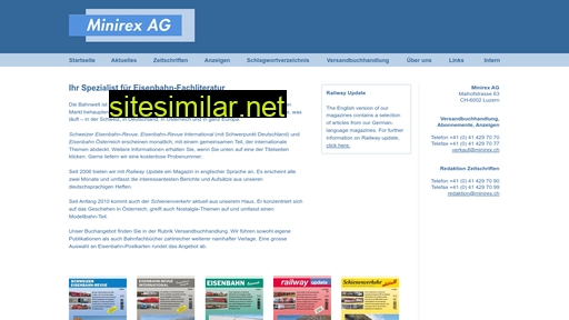 minirex.ch alternative sites