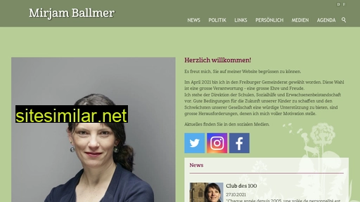 mirjamballmer.ch alternative sites