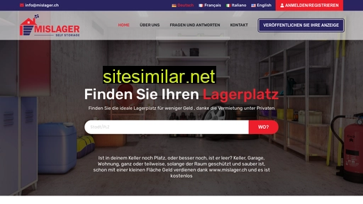 mislager.ch alternative sites